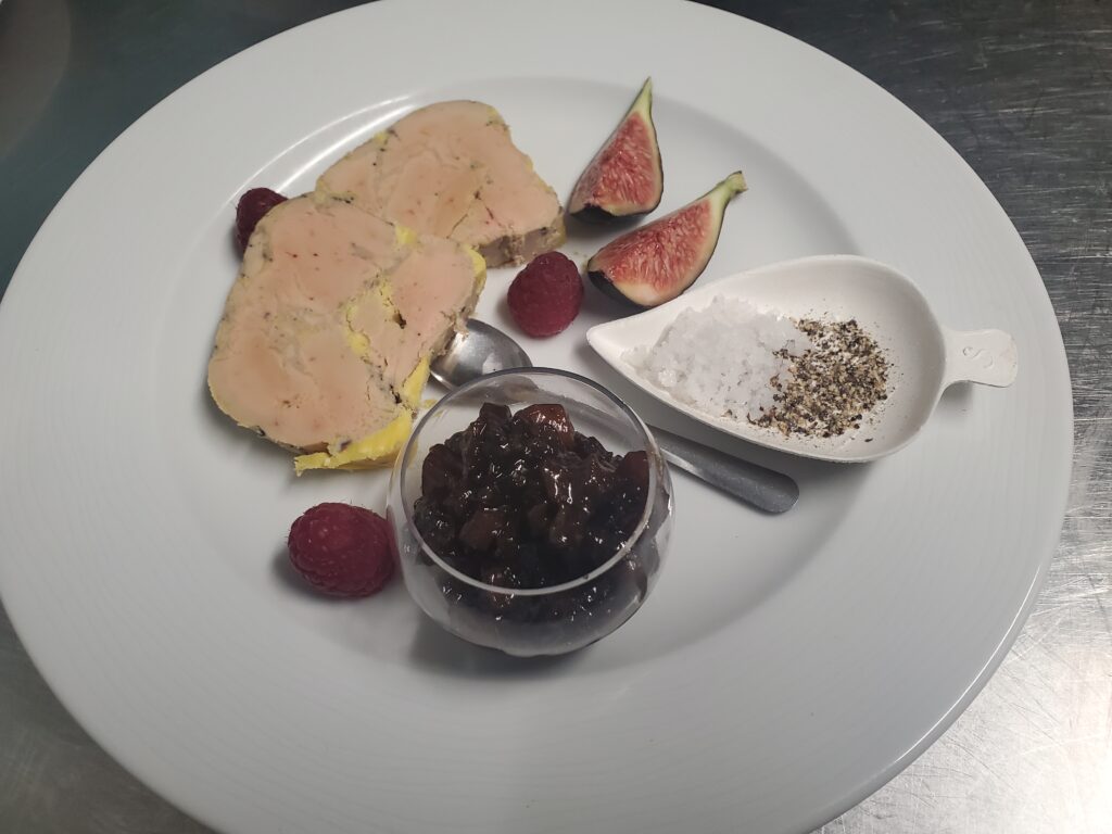Foie gras mi-cuit maison